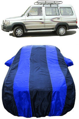 Wegather Car Cover For Toyota Qualis FS B6 (With Mirror Pockets)(Blue)