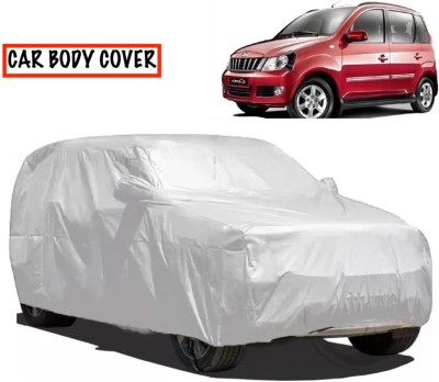 V VINTON Car Cover For Mahindra Quanto (With Mirror Pockets)(Silver)