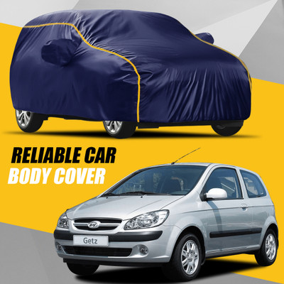 R Rayvin Star Car Cover For Hyundai Getz (With Mirror Pockets)(Multicolor)