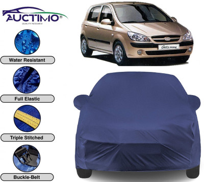 AUCTIMO Car Cover For Hyundai Getz Prime (With Mirror Pockets)(Multicolor)