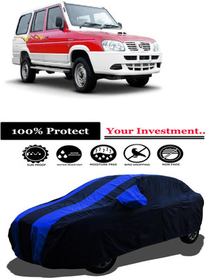 Amexride Car Cover For ICML Extreme Ambulance DI AC BSIII (With Mirror Pockets)(Multicolor)