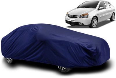 XOCAVO Car Cover For Tata Indigo CS (With Mirror Pockets)(Blue)