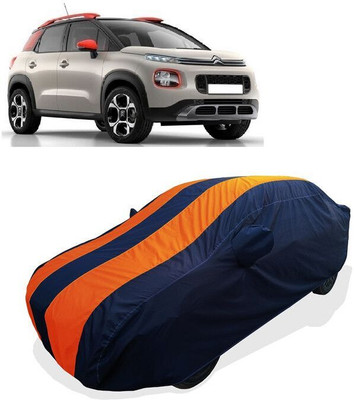 QLAX Car Cover For Maruti C3 Aircross (With Mirror Pockets)(Orange)