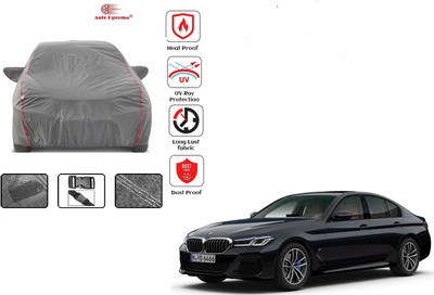 Auto Oprema Car Cover For BMW 5 Series (With Mirror Pockets)(Grey)