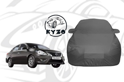 KYZO Car Cover For Nissan Sunny (With Mirror Pockets)(Grey)
