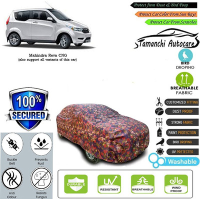 Tamanchi Autocare Car Cover For Mahindra Reva CNG(Multicolor)