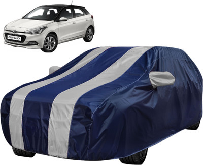Auto Hub Car Cover For Hyundai Elite i20 (With Mirror Pockets)(Silver)