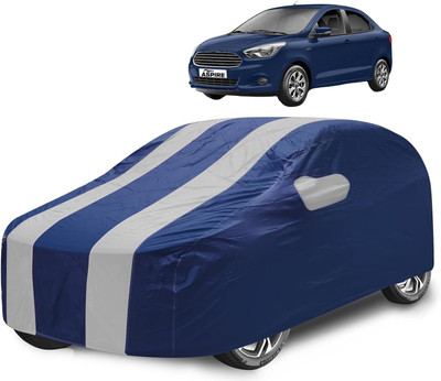 Caronix Car Cover For Ford Figo Aspire (With Mirror Pockets)(Silver)