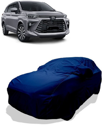 Coxtor Car Cover For Toyota Avanza (With Mirror Pockets)(Green)