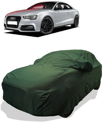 Coxtor Car Cover For Audi A5 2.0 TFSI (155 kW) quattro (With Mirror Pockets)(Gold)