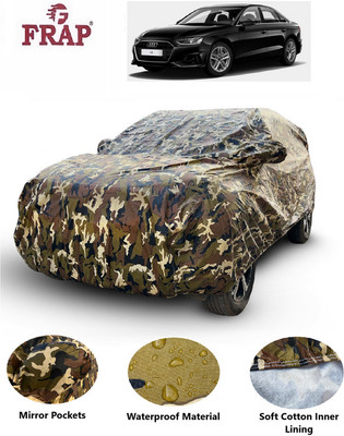Frap Car Cover For Audi A4 (With Mirror Pockets)(Multicolor)