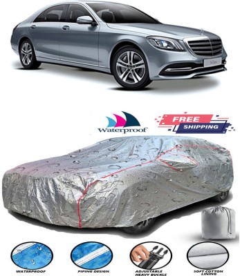 RWT Car Cover For Mercedes Benz S-Class (With Mirror Pockets)(Silver)