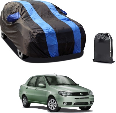 CODOKI Car Cover For Fiat Petra (With Mirror Pockets)(Blue)