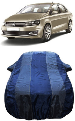 Wegather Car Cover For Volkswagen Vento 1.5 TDI Highline (With Mirror Pockets)(Grey)