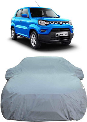 Maruti Suzuki Car Cover For Maruti Suzuki S-Presso VXI Plus Petrol (With Mirror Pockets)(Grey)