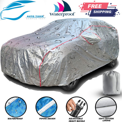 RWT Car Cover For Kia Stinger GT (With Mirror Pockets)(Silver)