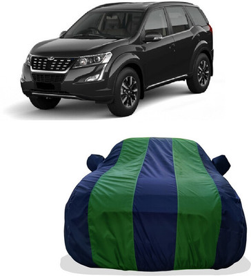 Tricway Car Cover For Mahindra XUV500 W9 AT Diesel (With Mirror Pockets)(Green)