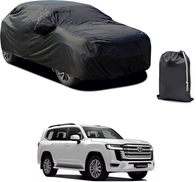 CODOKI Car Cover For Toyota Land Cruiser (With Mirror Pockets)(Black)