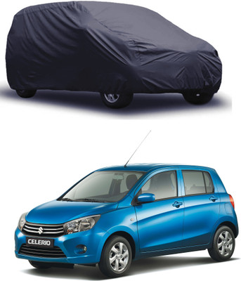 ROYAL AUTO MART Car Cover For Maruti Suzuki Celerio (Without Mirror Pockets)(Grey)