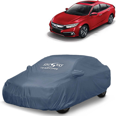 Kingsway Car Cover For Honda Civic (With Mirror Pockets)(Grey, For 2019, 2020 Models)