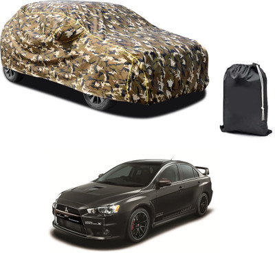 PAGORA Car Cover For Mitsubishi Lancer Evolution (With Mirror Pockets)(Yellow, For 2019, 2020, 2021, 2022, 2023 Models)