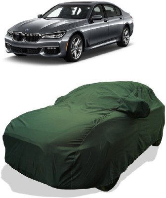 Coxtor Car Cover For BMW 725i (With Mirror Pockets)(Gold)