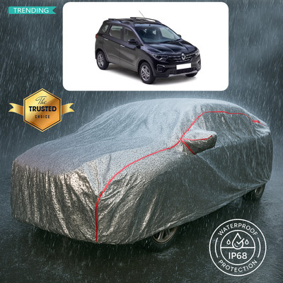 PAGORA Car Cover For Renault Triber RXE (With Mirror Pockets)(Silver)