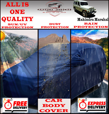 Tamanchi Autocare Car Cover For Mahindra Marshal(Blue)