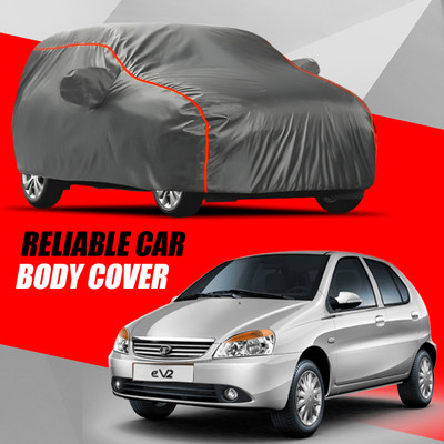 XOCAVO Car Cover For Tata Indica V2 (With Mirror Pockets)(Multicolor)