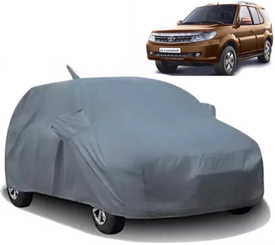 AXLOZ Car Cover For Tata Safari Storme (With Mirror Pockets)(Grey)