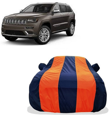 Tricway Car Cover For Jeep Grand Cherokee Limited 4X4 (With Mirror Pockets)(Orange)