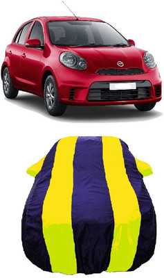 Wegather Car Cover For Nissan Micra Active XL ICC WT20 SE (With Mirror Pockets)(Yellow)