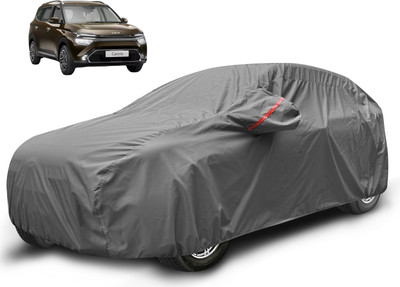 Caronix Car Cover For Kia Carens (With Mirror Pockets)(Grey)