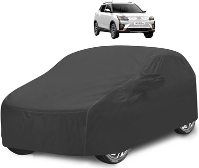 Caronix Car Cover For Mahindra XUV400 (With Mirror Pockets)(Grey)