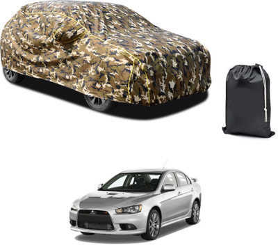 PAGORA Car Cover For Mitsubishi Lancer (With Mirror Pockets)(Yellow, For 2019, 2020, 2021, 2022, 2023 Models)