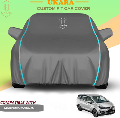 Ukara Car Cover For Mahindra Marazzo (With Mirror Pockets)(Grey)