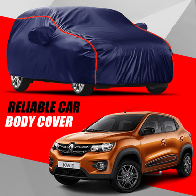 S Shine Max Car Cover For Renault Kwid (With Mirror Pockets)(Multicolor)