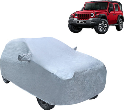 vyas Car Cover For Mahindra Thar (With Mirror Pockets)(Silver, For 2024 Models)