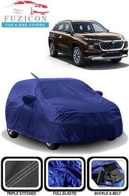 FUZICON Car Cover For Maruti Suzuki Grand Vitara ZDi (With Mirror Pockets)(Blue)