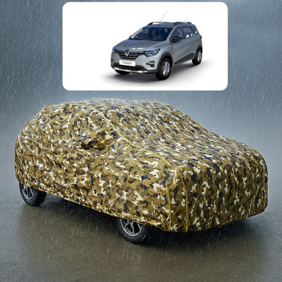 PAGORA Car Cover For Renault Triber RXT (With Mirror Pockets)(Yellow, White)
