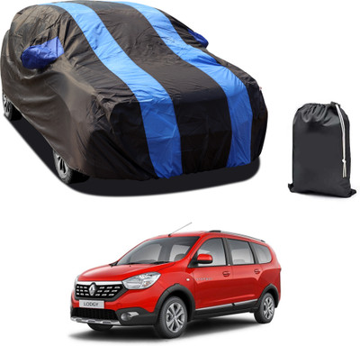 CODOKI Car Cover For Renault Lodgy (With Mirror Pockets)(Blue)