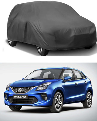 ARNEJA Car Cover For Maruti Suzuki Baleno (Without Mirror Pockets)(Grey)