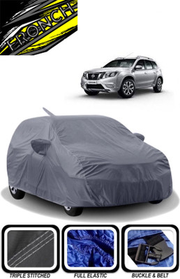 FRONCH Car Cover For Nissan Terrano, Terrano Nissan Terrano XE D Diesel (With Mirror Pockets)(Grey)