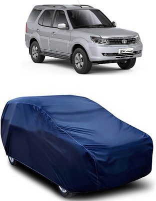 MoTRoX Car Cover For Tata Safari (Without Mirror Pockets)(Blue)
