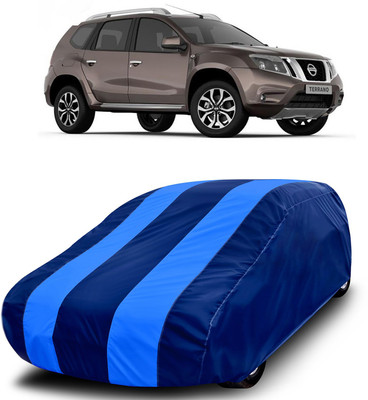 MoTRoX Car Cover For Nissan Terrano (Without Mirror Pockets)(Blue, Blue)