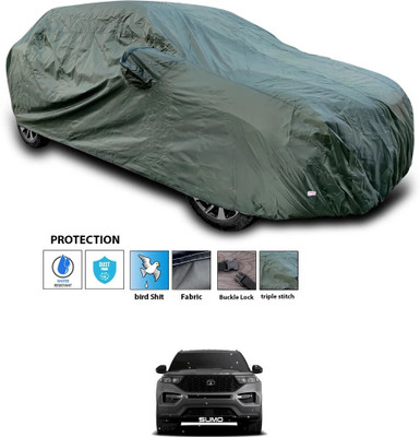 PAGORA Car Cover For Tata Sumo DLX (With Mirror Pockets)(Green)