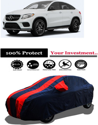 Amexride Car Cover For Mercedes Benz GLE Class AMG 43Coupe (With Mirror Pockets)(Red)