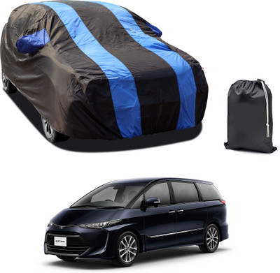 CODOKI Car Cover For Toyota Estima (With Mirror Pockets)(Blue)