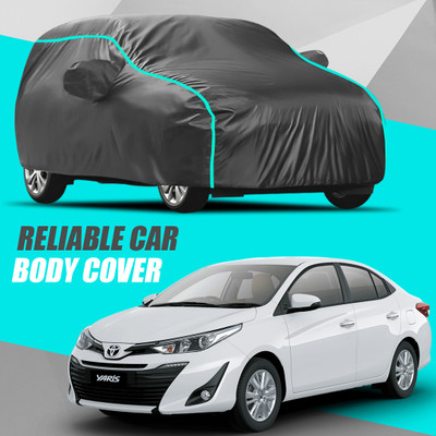 R Rayvin Star Car Cover For Toyota Yaris (With Mirror Pockets)(Multicolor)