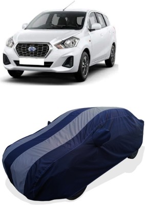 Coxtor Car Cover For Datsun Go Plus T Option CVT Petrol (With Mirror Pockets)(Grey)